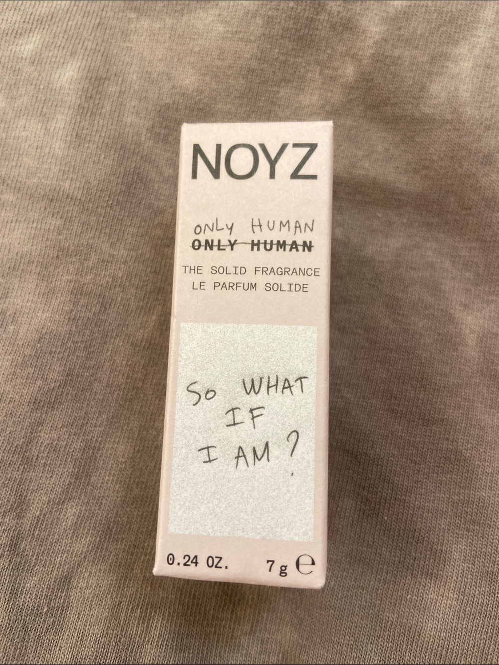 NOYZ Only Human Solid Fragrance